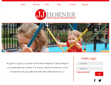 Tablet Screenshot of jenniferhorner.com